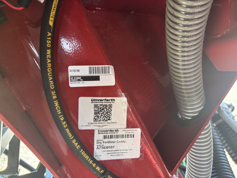 2026 UNVERFERTH RAPTOR 2130MT 8 ROW STRIP TILL(DRY FERTILIZER)