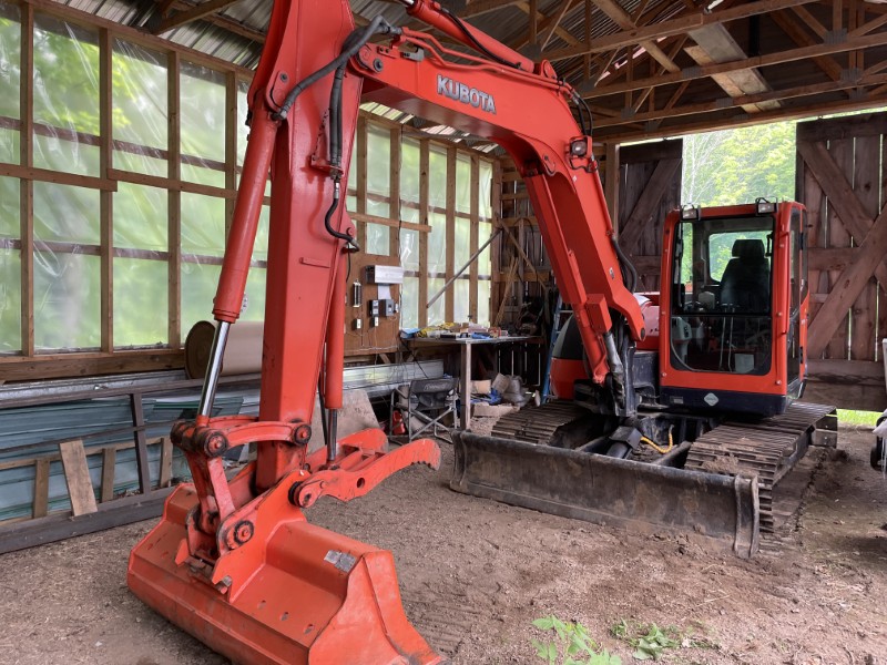 2010 KUBOTA KX080-3 MINI EXCAVATOR