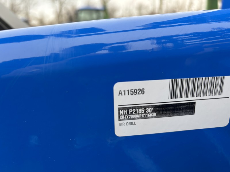 2026 NEW HOLLAND P2185 30 FOOT AIR DRILL