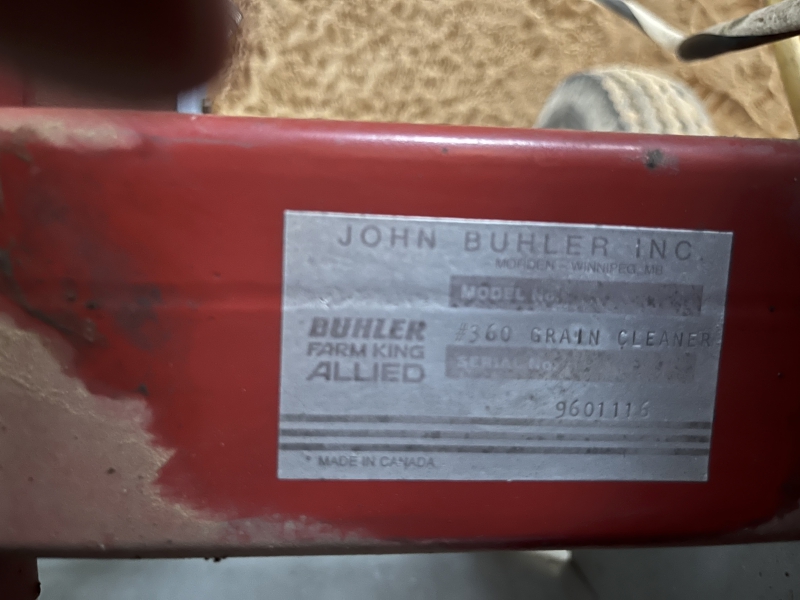 1996 FARM KING Y360 GRAIN CLEANER