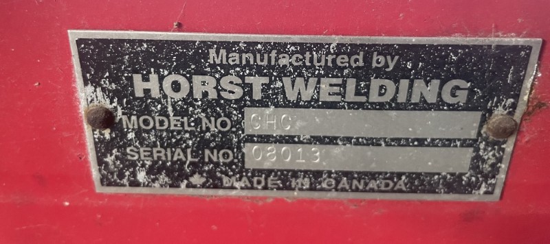 2008 HORST WELDING CHC30 HEADER CART