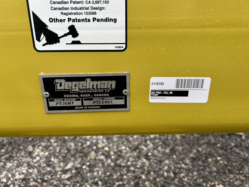 2026 DEGELMAN PRO-TILL 36 FOOT HIGH-SPEED DISC