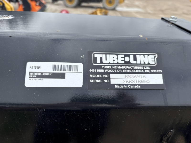 2026 TUBELINE BALEBOSS I-3720HF SQUARE BALE PROCESSOR