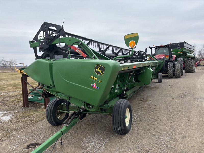 2015 JOHN DEERE 635FD FLEX DRAPER HEAD