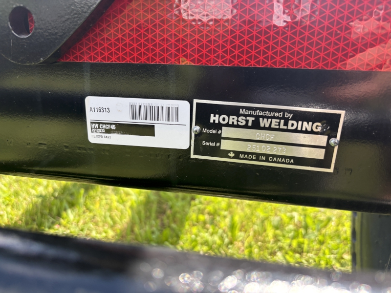2026 HORST WAGONS CHCF45 CONTOUR HEADER TRANSPORT