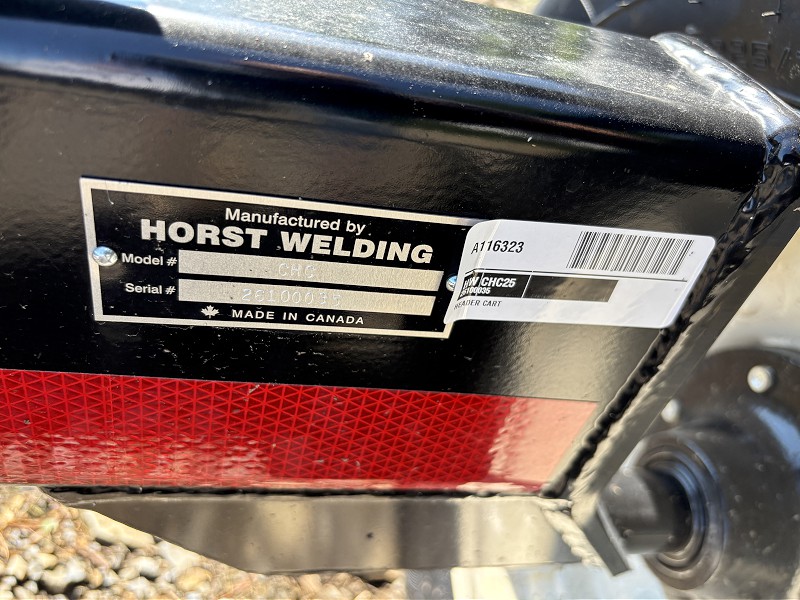 2026 HORST WAGONS CHC25 HEADER CART