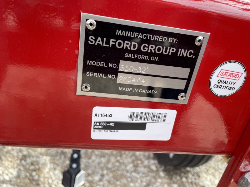 2026 SALFORD 550-32 S-TINE FIELD CULTIVATOR