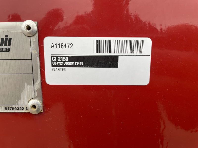 2025 CASE IH EARLY RISER 2150 24 ROW PLANTER