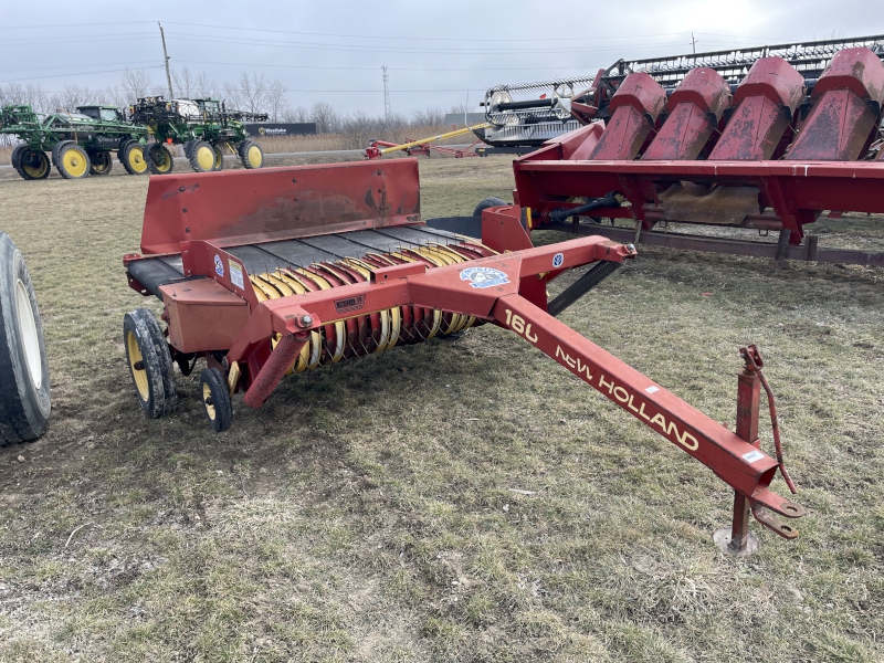 1997 NEW HOLLAND 166 HAY MERGER/INVERTER