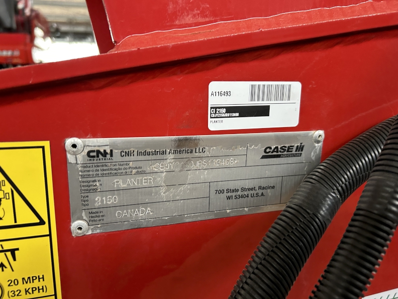 2025 CASE IH EARLY RISER 2150 24 ROW PLANTER