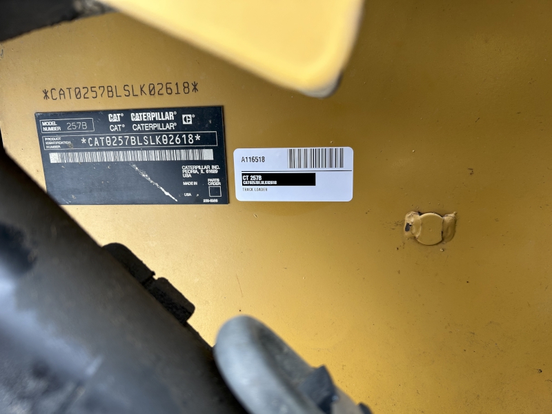 2005 CATERPILLER 257B COMPACT TRACK LOADER