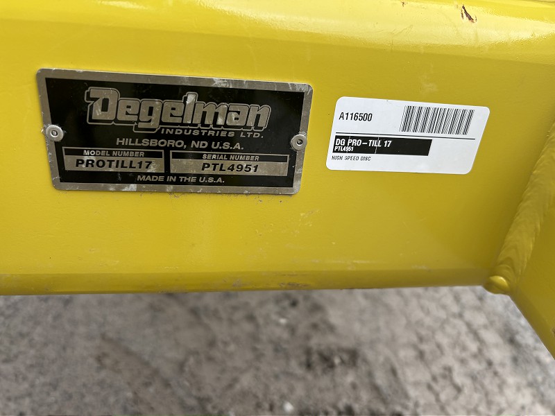 2021 DEGELMAN PRO-TILL 17 HIGH SPEED DISC