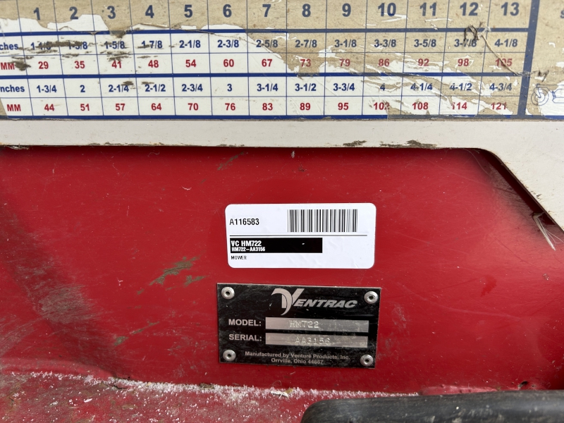 2006 VENTRAC HM722 MOWER DECK
