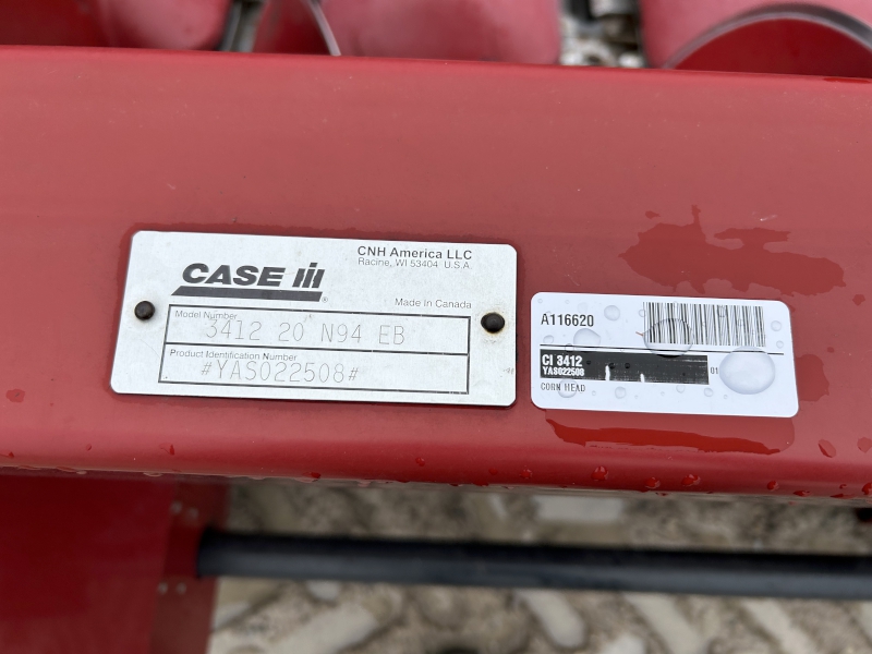 2010 CASE IH 3412 CORN HEAD