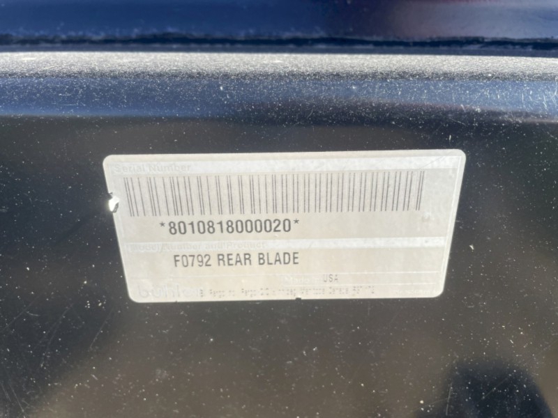 2020 FARM KING 80108 REAR BLADE