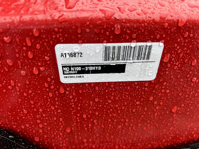 2026 NORMAND N100-310HYB HYBRID SERIES SNOWBLOWERS