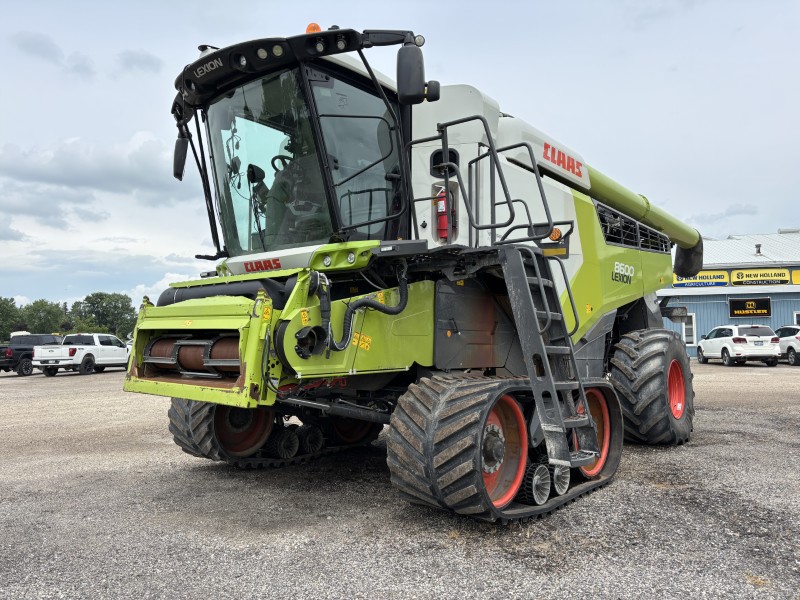 2021 CLAAS 8600TT LEXION COMBINE PACKAGE WITH CORN AND DRAPER HEAD
