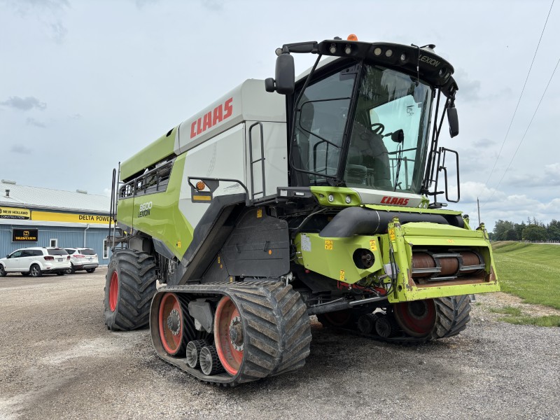 2021 CLAAS 8600TT LEXION COMBINE PACKAGE WITH CORN AND DRAPER HEAD