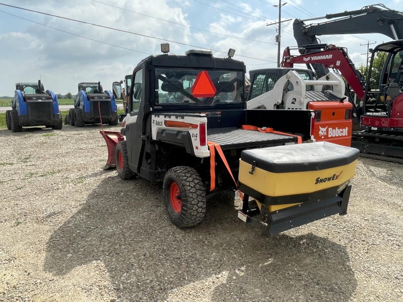 2022 BOBCAT UV34 UTILITY VEHICLE PACKAGE WITH BOSS SNOWBLADE AND SALTER