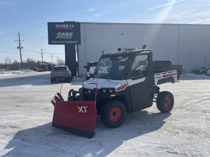 2022 BOBCAT UV34 UTILITY VEHICLE PACKAGE WITH BOSS SNOWBLADE