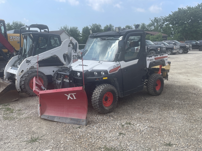 2022 BOBCAT UV34 UTILITY VEHICLE PACKAGE WITH BOSS SNOWBLADE AND SALTER