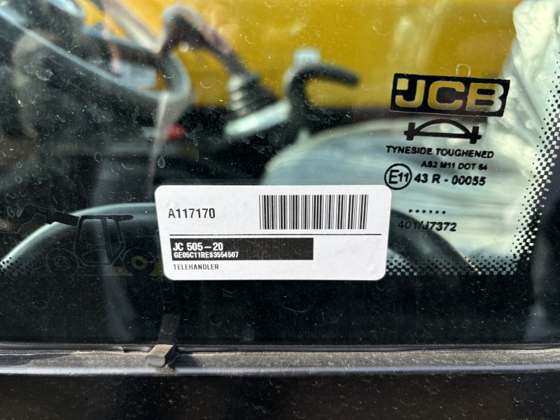 2026 JCB 505-20 TC LOADALL COMPACT TELEHANDLER