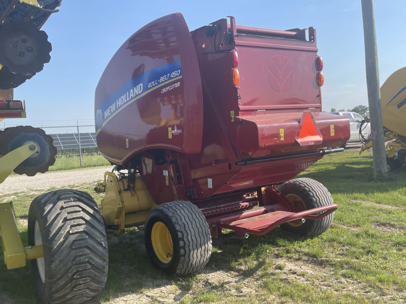 2016 NEW HOLLAND ROLLBELT 450 (RB450) ROTO-CUT ROUND BALER