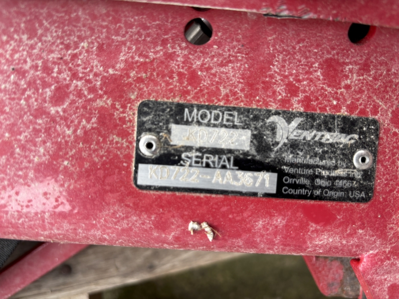 2022 VENTRAC KD722 POWER ANGLE BLADE