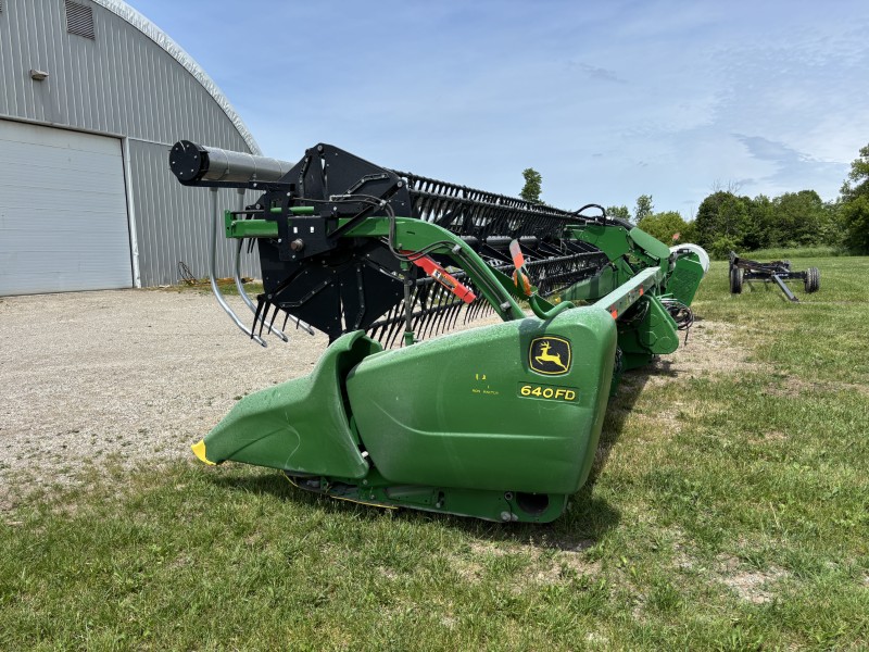 2018 JOHN DEERE 640FD HYDRAFLEX DRAPER HEAD