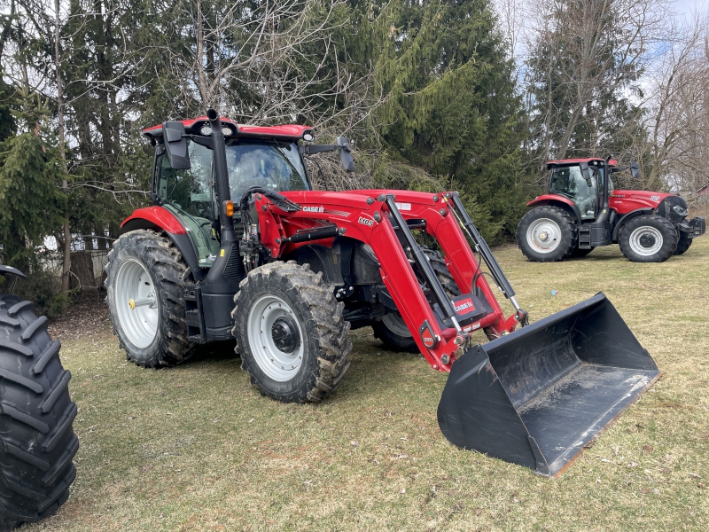 2022 CASE IH MAXXUM 125 TRACTOR WITH LOADER
