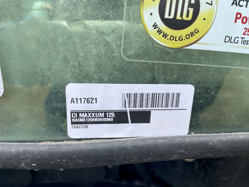 2022 CASE IH MAXXUM 125 TRACTOR WITH LOADER