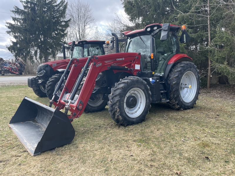 2022 CASE IH MAXXUM 125 TRACTOR WITH LOADER
