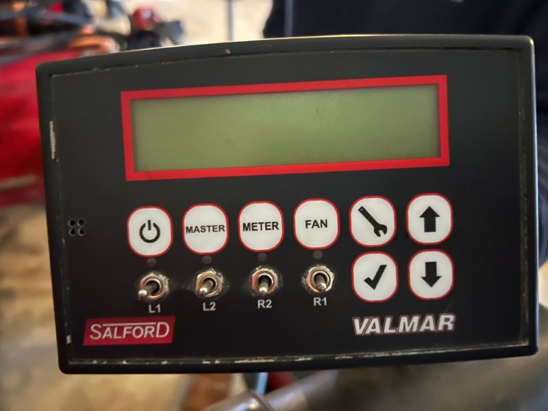 2022 SALFORD VALMAR 246 AIR BOOM DRY FERTILIZER APPLICATOR