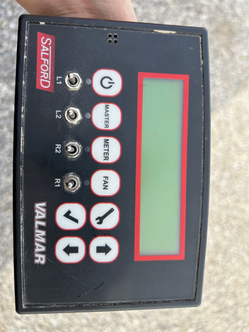 2022 SALFORD VALMAR 246 AIR BOOM DRY FERTILIZER APPLICATOR