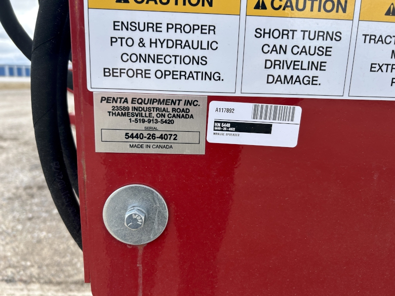 2026 HAGEDORN 5440 MANURE SPREADER