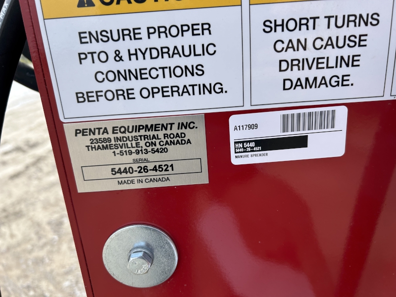 2026 HAGEDORN 5440 MANURE SPREADER