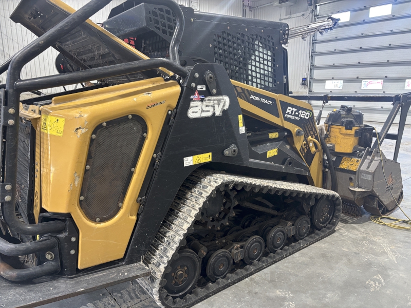 2021 ASV RT120 FORESTY COMPACT TRACK LOADER
