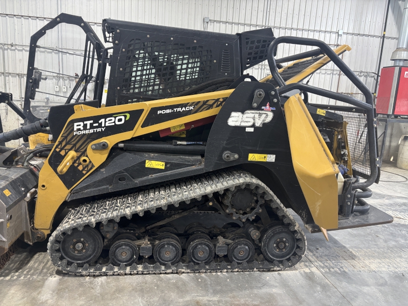 2021 ASV RT120 FORESTY COMPACT TRACK LOADER