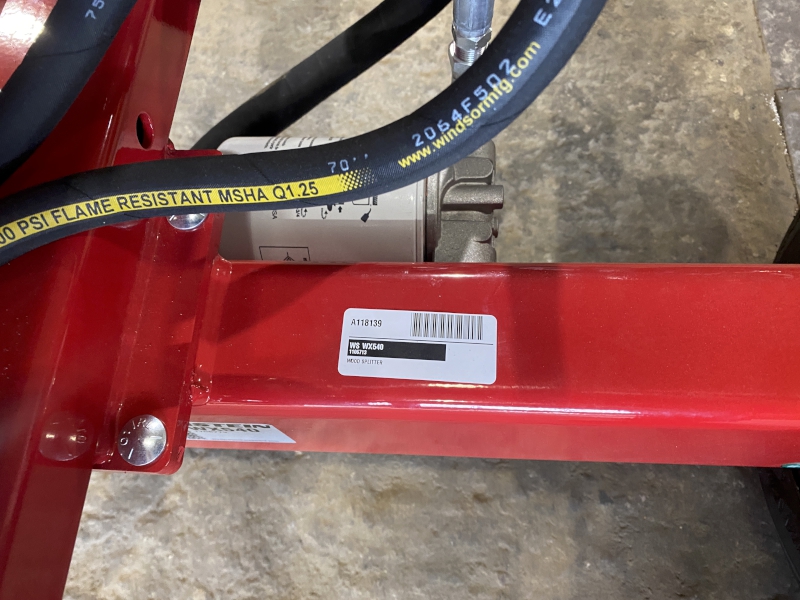 2026 WALLENSTEIN WX540 TOWABLE WOOD SPLITTER