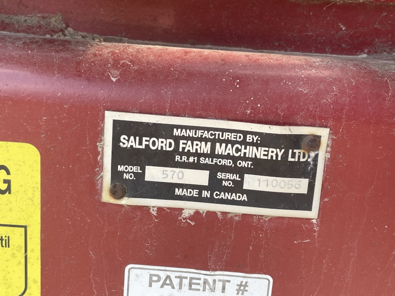 2011 SALFORD 570-18 RTS EXTREME VERTICAL TILLAGE