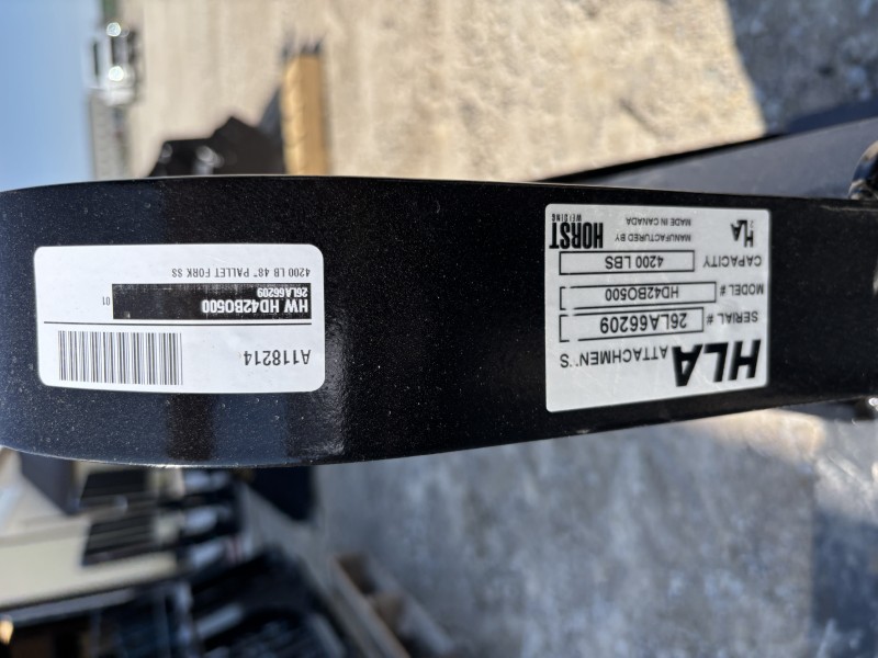 2026 HORST 4200 POUND PALLET FORK