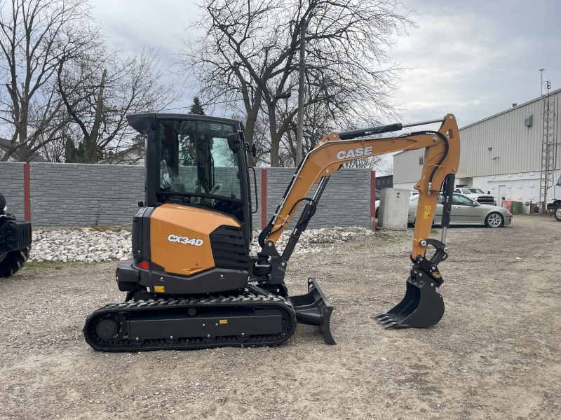 2026 CASE CX34D MINI EXCAVATOR