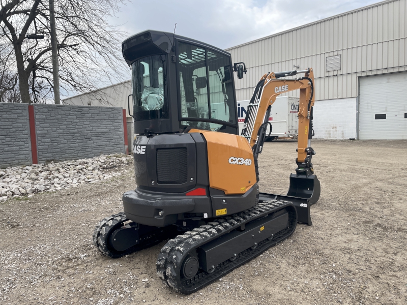 2026 CASE CX34D MINI EXCAVATOR