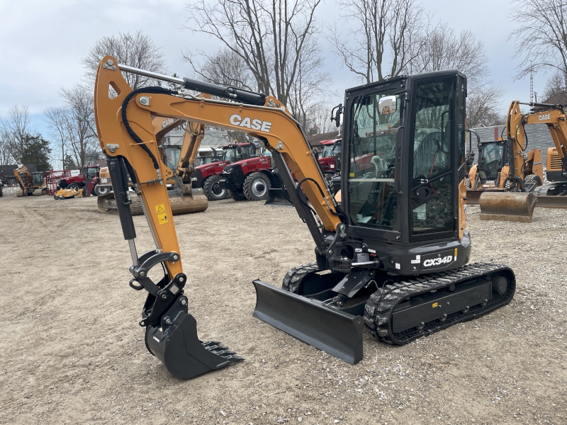 2026 CASE CX34D MINI EXCAVATOR