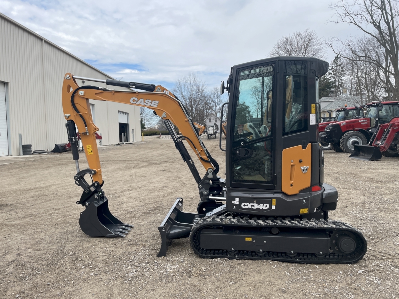 2026 CASE CX34D MINI EXCAVATOR