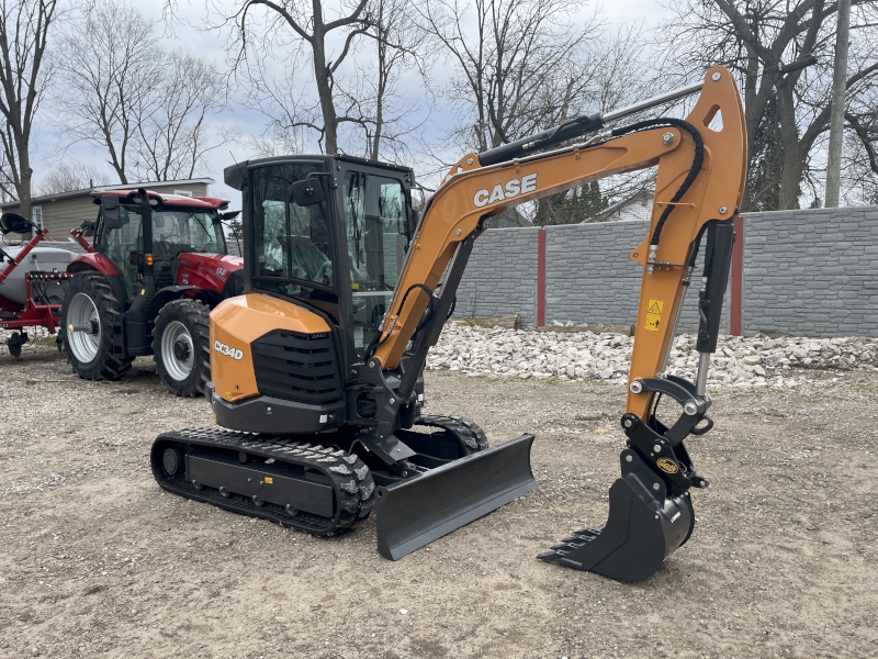 2026 CASE CX34D MINI EXCAVATOR