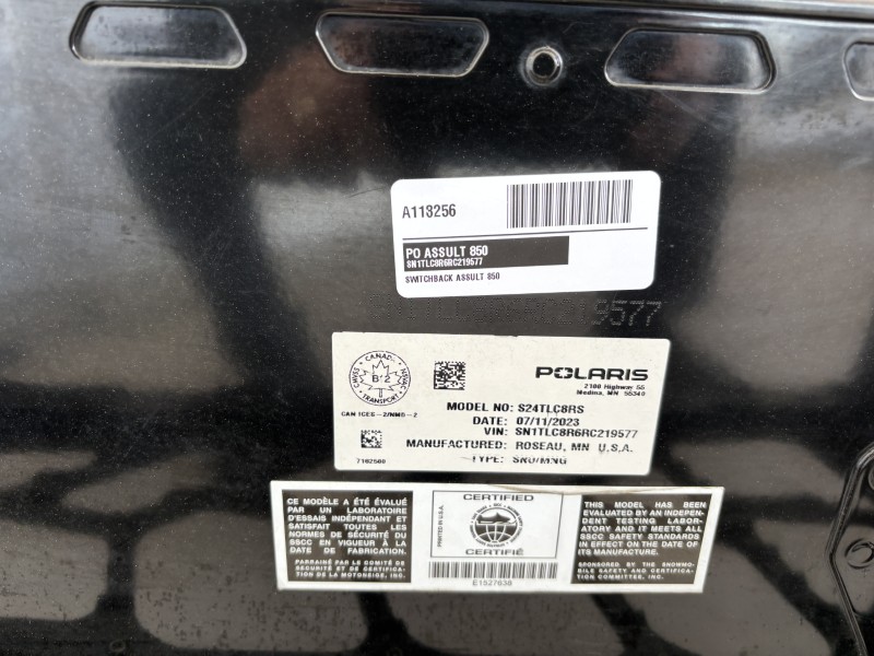 Snowmobiles  2024 POLARIS 850 SWITCHBACK ASSAULT 146 SNOWMOBILE Photo
