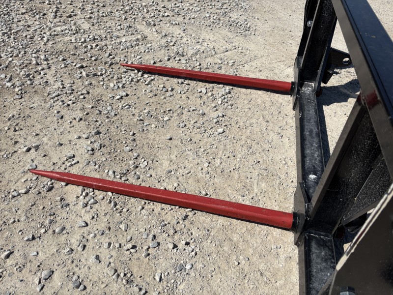 2026 HORST DOUBLE PRONG BALE SPEAR WITH GUARD
