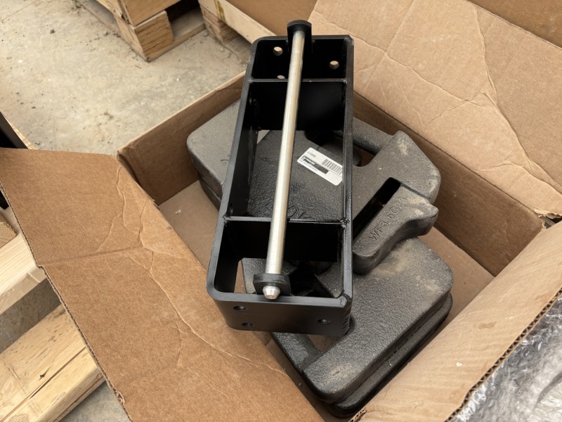 2026 YANMAR FRONT WEIGHT BRACKET WITH 5 SUITCASE WEIGHTS