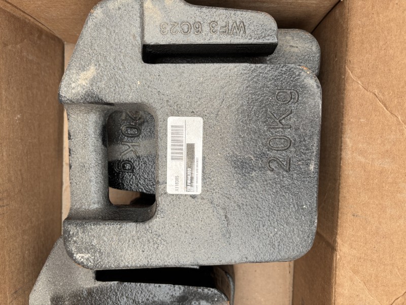 2026 YANMAR FRONT WEIGHT BRACKET WITH 5 SUITCASE WEIGHTS